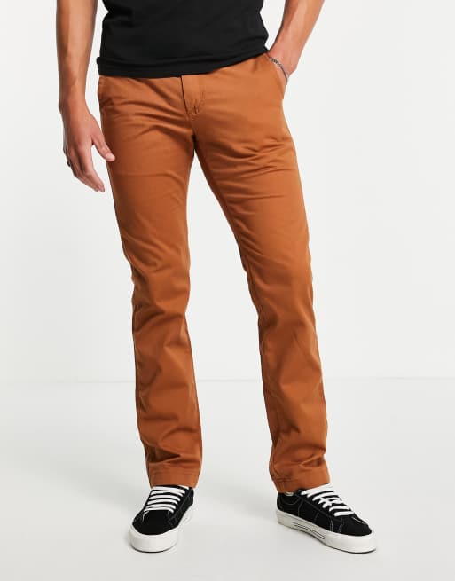 Pantalones vans naranja new arrivals