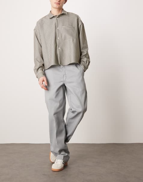 Pantalones chinos gris claro de corte recto y estilo worker 874 de Dickies - view 1