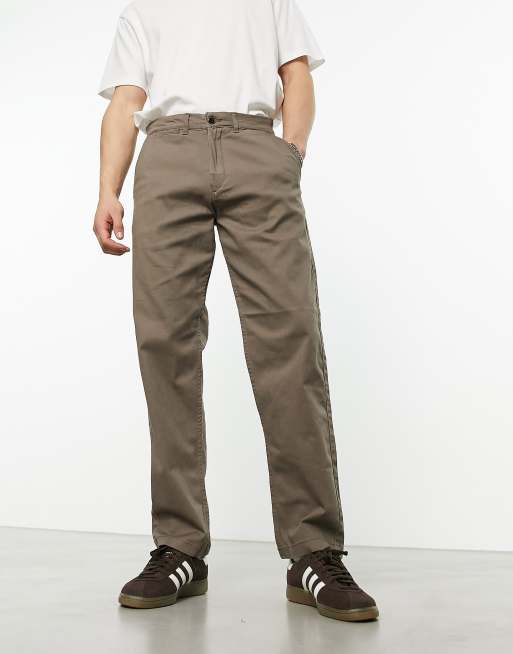 Pantalones chinos marrones holgados de Jack & Jones Intelligence 