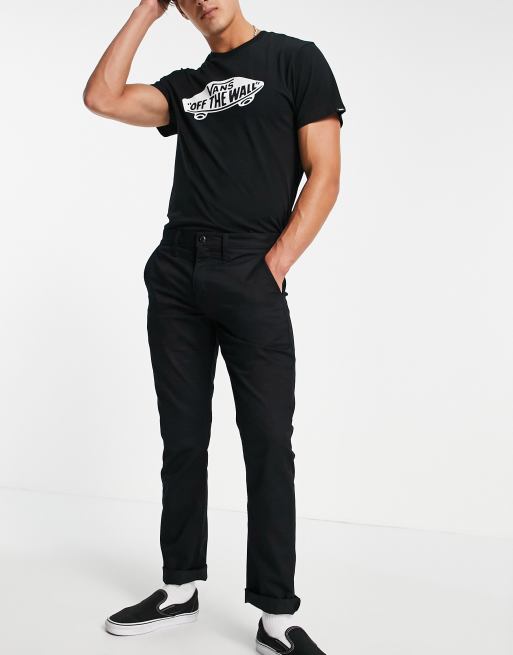 Pantalones chinos Slim Fit, Negro