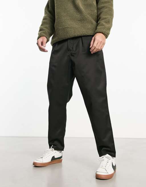 Pantalones chinos negros holgados de estilo worker de G Star ASOS