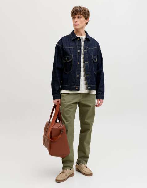 Pantalones chinos verde liquen intenso de Jack & Jones - view 1