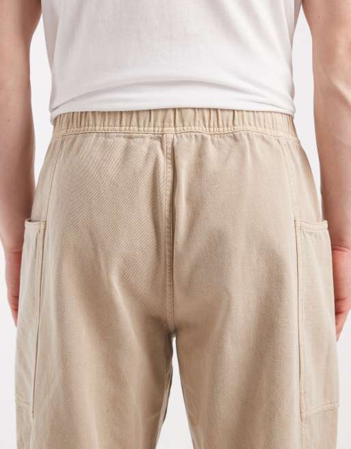 Pantalones color arena de pernera recta con cinturón Jamie de Tommy Jeans , 4 de 5