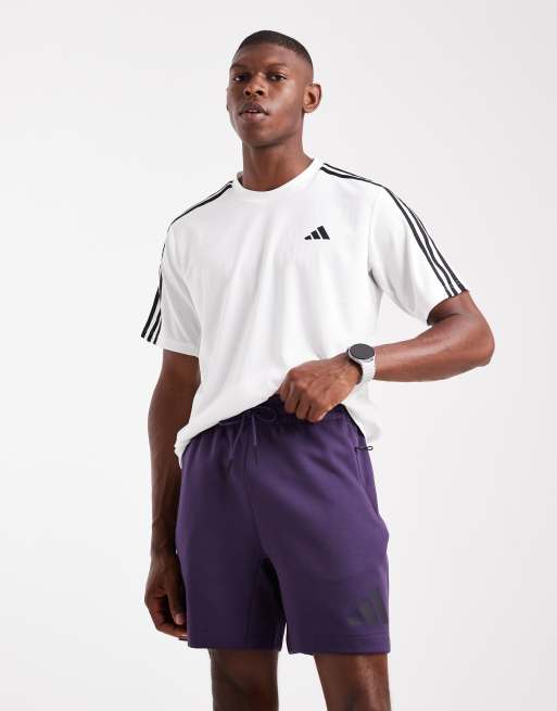 Pantalones color ciruela aurora Z.N.E. de adidas Performance