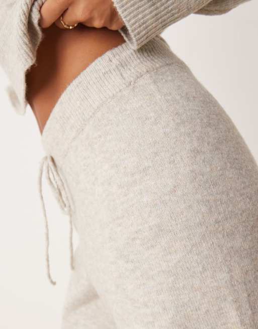 Pantalones color crema de punto de JDY Petite (parte de un conjunto), 5 de 5