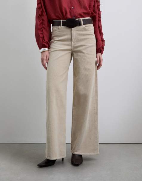 Pantalones color crudo de pana de Scalpers - view 1