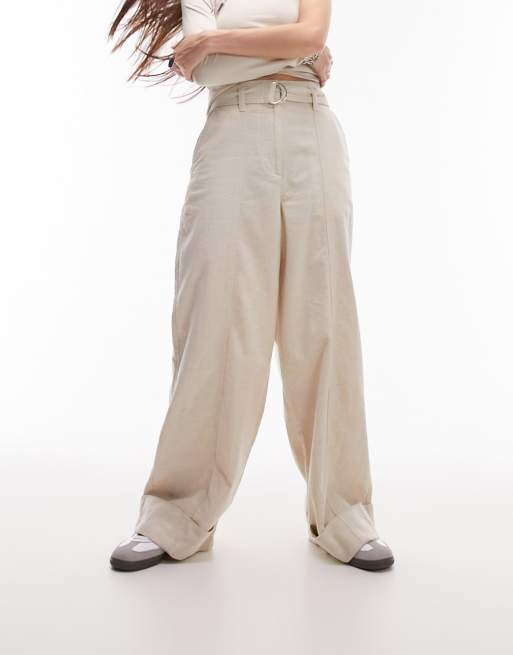 Pantalon alto con hotsell cinturon