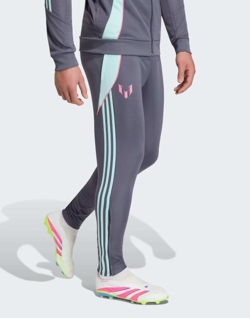 Pantalones color ónix aurora con diseño de Messi de adidas Performance