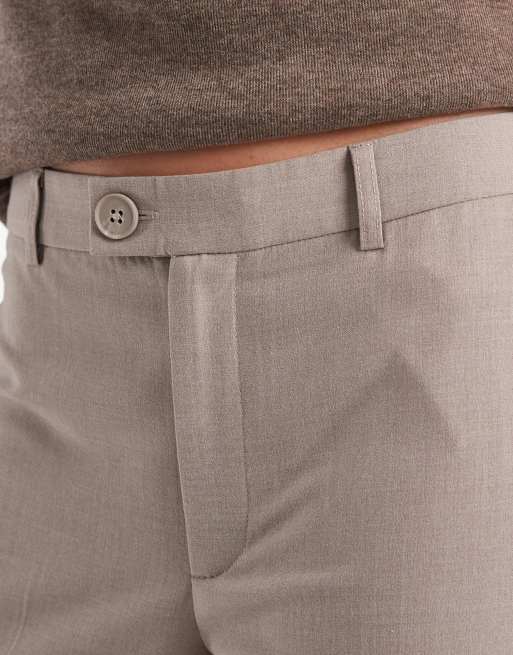 Pantalones color roca lunar de talle medio y pernera recta de Vero Moda, 5 de 5
