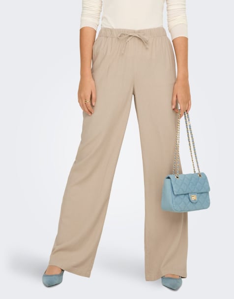 Pantalones color tostado Oxford de ONLY - view 1