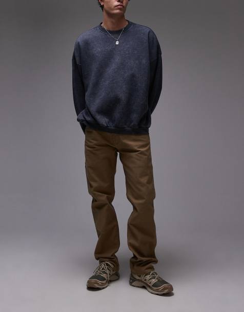 Pantalones color tostado utilitarios de corte recto de lona de la colección cápsula Workwear 505 de Levi's - view 1