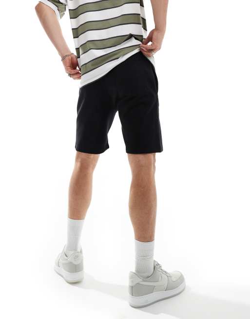 Pantalones corto cargo negros de punto de French Connection, 2 de 5
