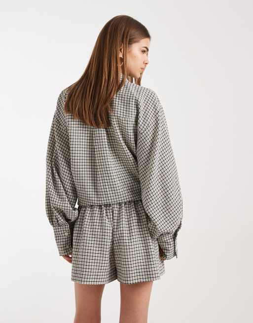 Pantalones cortos a cuadros vichy sin cierres de ASOS DESIGN, 2 de 5