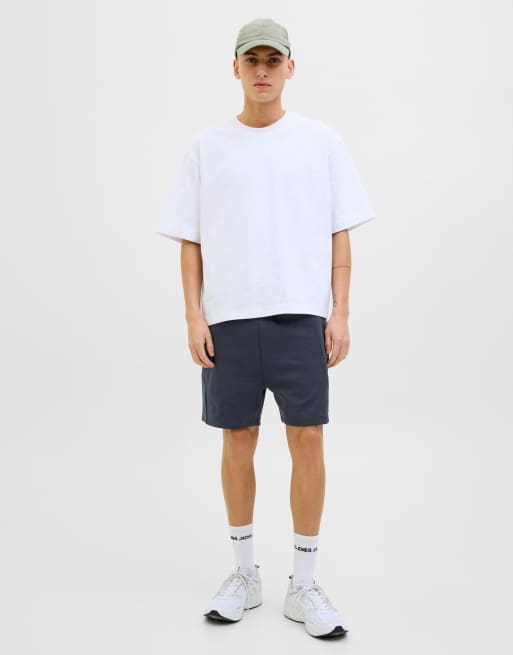 Pantalones cortos azul cielo capitán de felpa de Jack & Jones