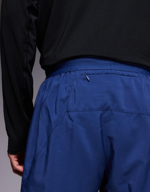Pantalones cortos azul marino básicos de adidas Running, 4 de 5