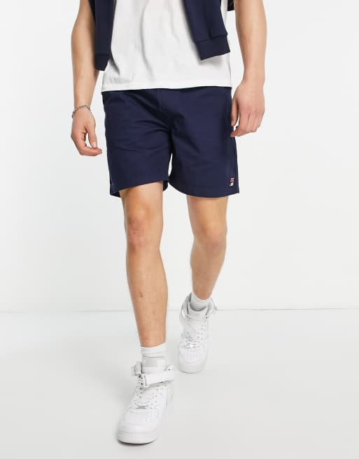 Pantalones cortos azul marino con logo de punto de Fila, 2 de 4