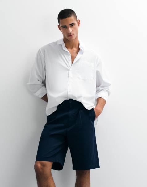 Pantalones cortos azul marino con pinzas de Tommy Jeans - view 1
