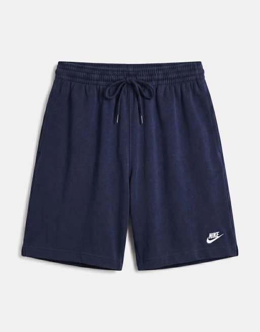 Pantalones cortos azul marino de punto de Nike Club, 6 de 9