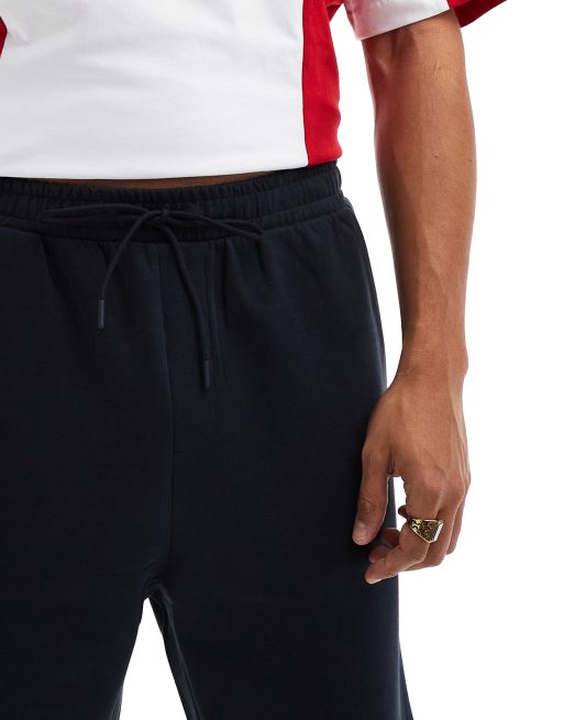 Pantalones cortos azul marino de punto liso Headlo de BOSS Green, 5 de 5