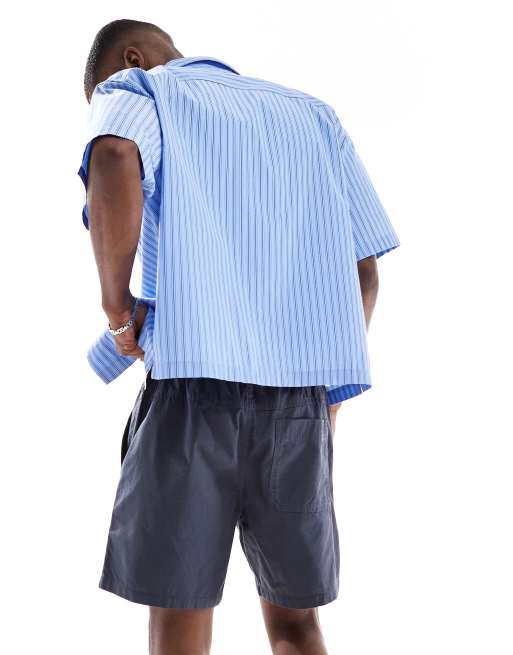 Pantalones cortos azul marino de tejido texturizado Easy de Cotton On, 2 de 5