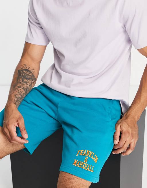 Pantalones cortos azules punto de Franklin & Marshall | ASOS