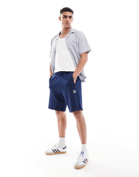 Pantalones cortos azules Trefoil Essentials de adidas Originals - view 1