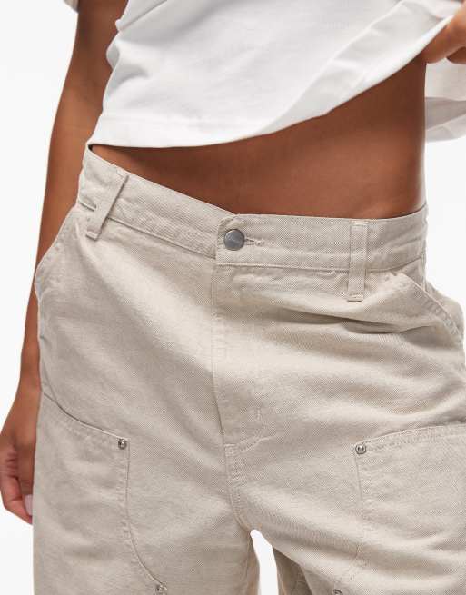 Pantalones cortos beis Branford Double Knee de Carhartt WIP, 4 de 5