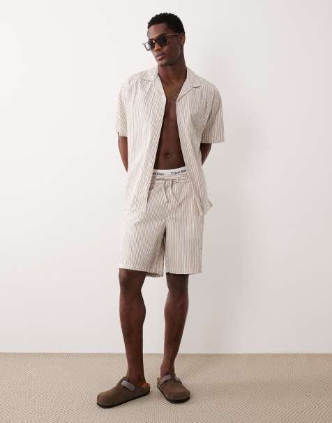 Pantalones cortos beis de sirsaca de Jack & Jones (parte de un conjunto) - view 1
