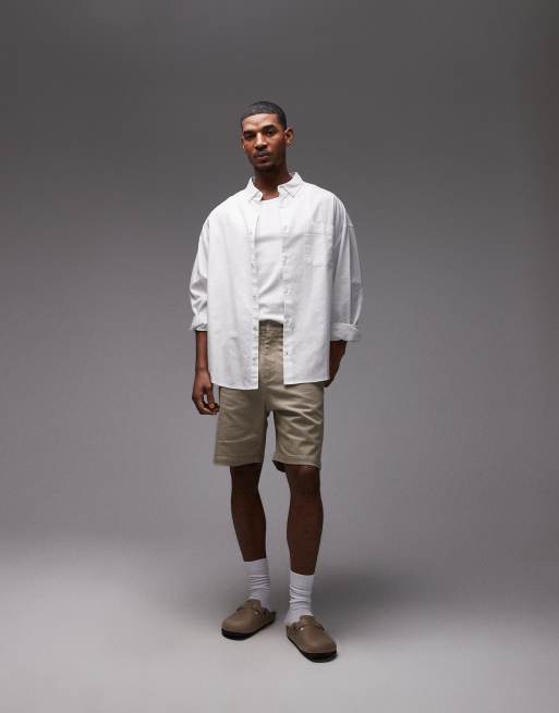 Pantalones cortos beis Fallon de Double A By Wood Wood, 2 de 5