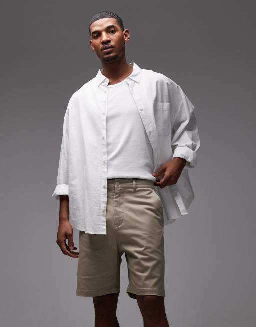Pantalones cortos beis Fallon de Double A By Wood Wood, 3 de 5