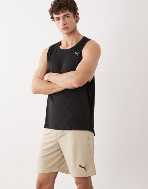 Pantalones cortos beis Rise Football de PUMA - view 1
