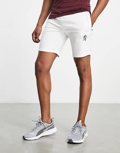 Hombre Other | Pantalones cortos blancos Fundamental de Gym King - XJ18935