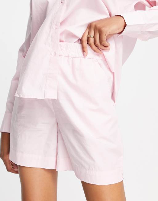 Pantalones cortos boyfriend rosas de Vero Moda (parte de un conjunto), 3 de 4