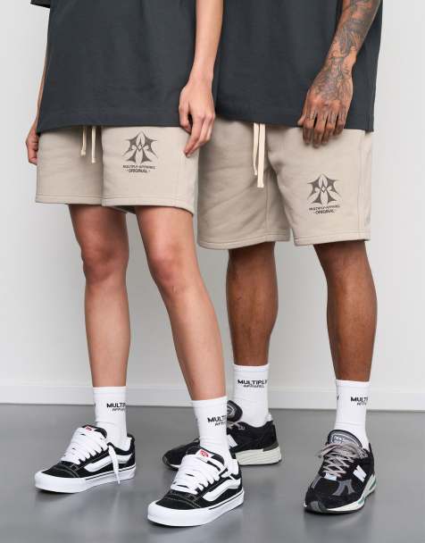 Pantalones cortos caqui envejecido Sketch de Multiply Apparel - view 1