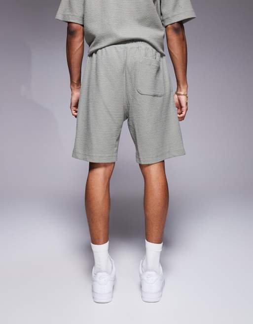 Pantalones cortos caquis texturizados de River Island (parte de un conjunto), 4 de 5