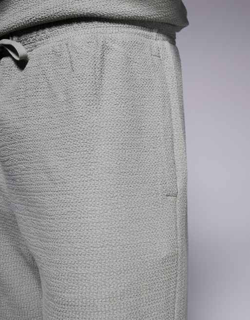 Pantalones cortos caquis texturizados de River Island (parte de un conjunto), 5 de 5