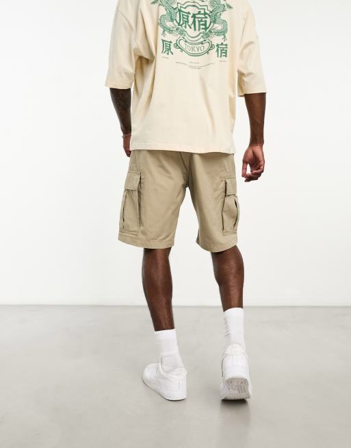 Pantalones cortos cargo color crema con bolsillos Carrier de Levi's, 4 de 4