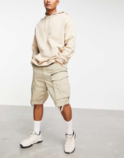Pantalones cortos cargo color piedra Rovic de G-Star