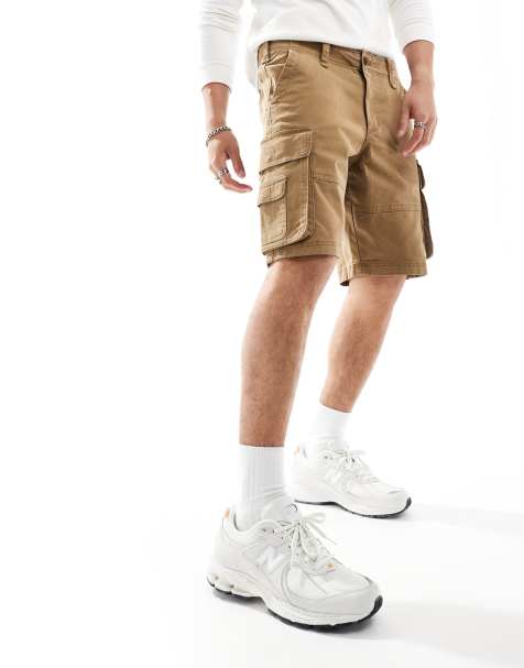 Pantalones cortos cargo de 10" color tostado de Hollister - view 1
