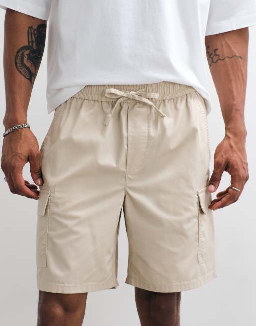 Pantalones cortos cargo en beis de Only & Sons, 4 de 9