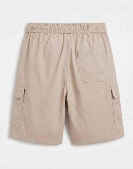 Pantalones cortos cargo en beis de Only & Sons, 7 de 9