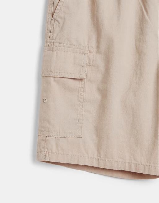 Pantalones cortos cargo en beis de Only & Sons, 8 de 9
