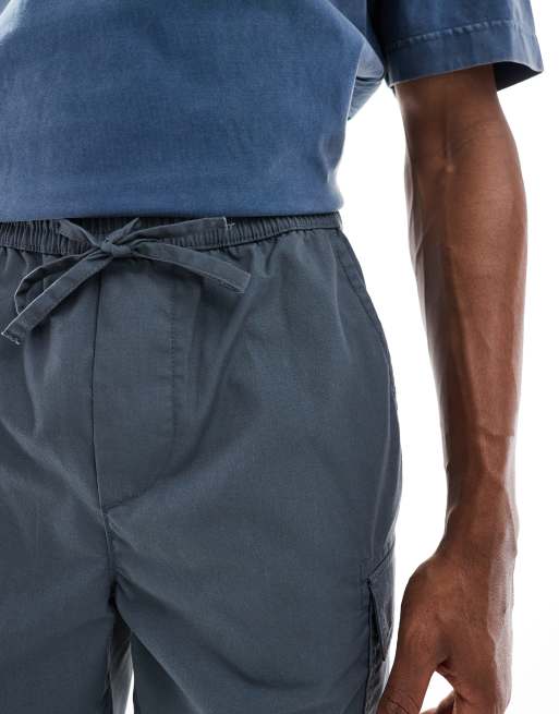 Pantalones cortos cargo gris oscuro de ONLY & SONS, 3 de 5