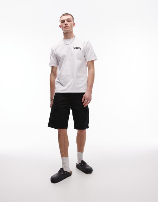 Pantalones cortos cargo negros Aviation de Carhartt WIP, 2 de 5