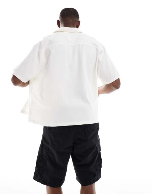 Pantalones cortos cargo negros de corte suelto de Jack & Jones, 3 de 5
