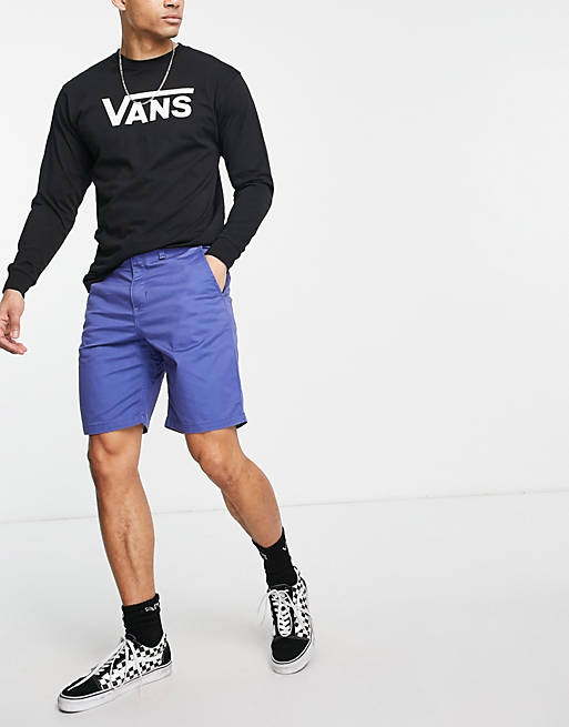 Hombre Other | Pantalones cortos chinos azul marino de corte holgado de Vans Authentic - VS11809