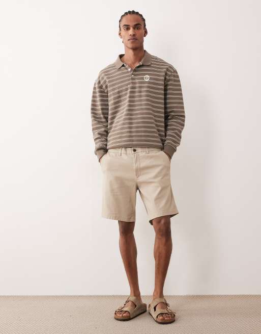 Pantalones cortos chinos beis de corte estándar de Jack & Jones, 2 de 5