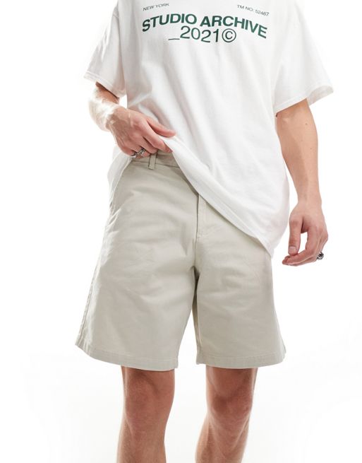 Pantalones cortos chinos blancos de Selected Homme 