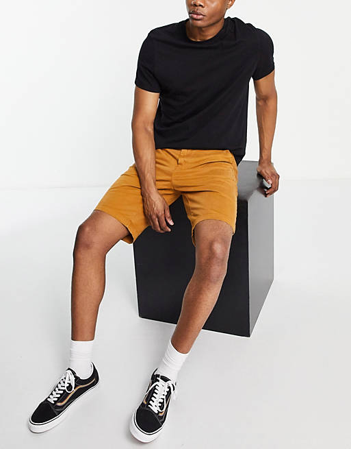 Hombre Other | Pantalones cortos chinos naranjas ultraelásticos de Timberland - XE90283