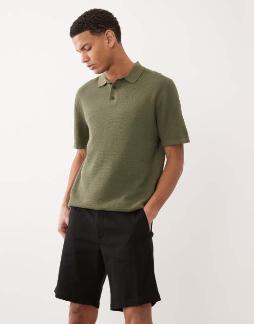 Pantalones cortos chinos negros de corte estándar de Jack & Jones, 2 de 5